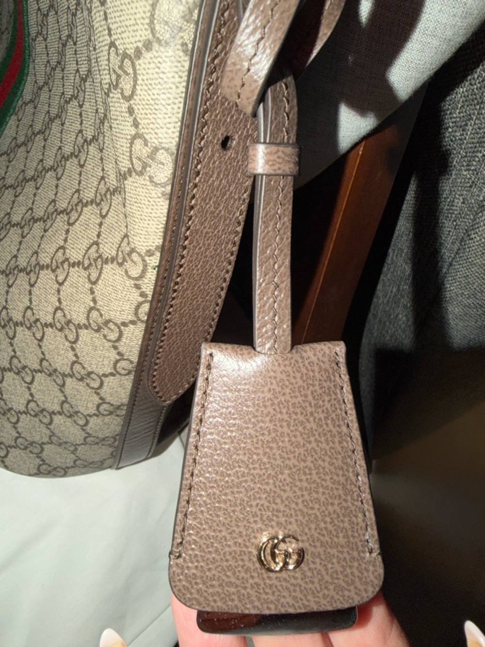 Gucci Ophidia GG emblem w web large bag NEW ❌❌SOLD ❌❌ - Picture 4 of 11